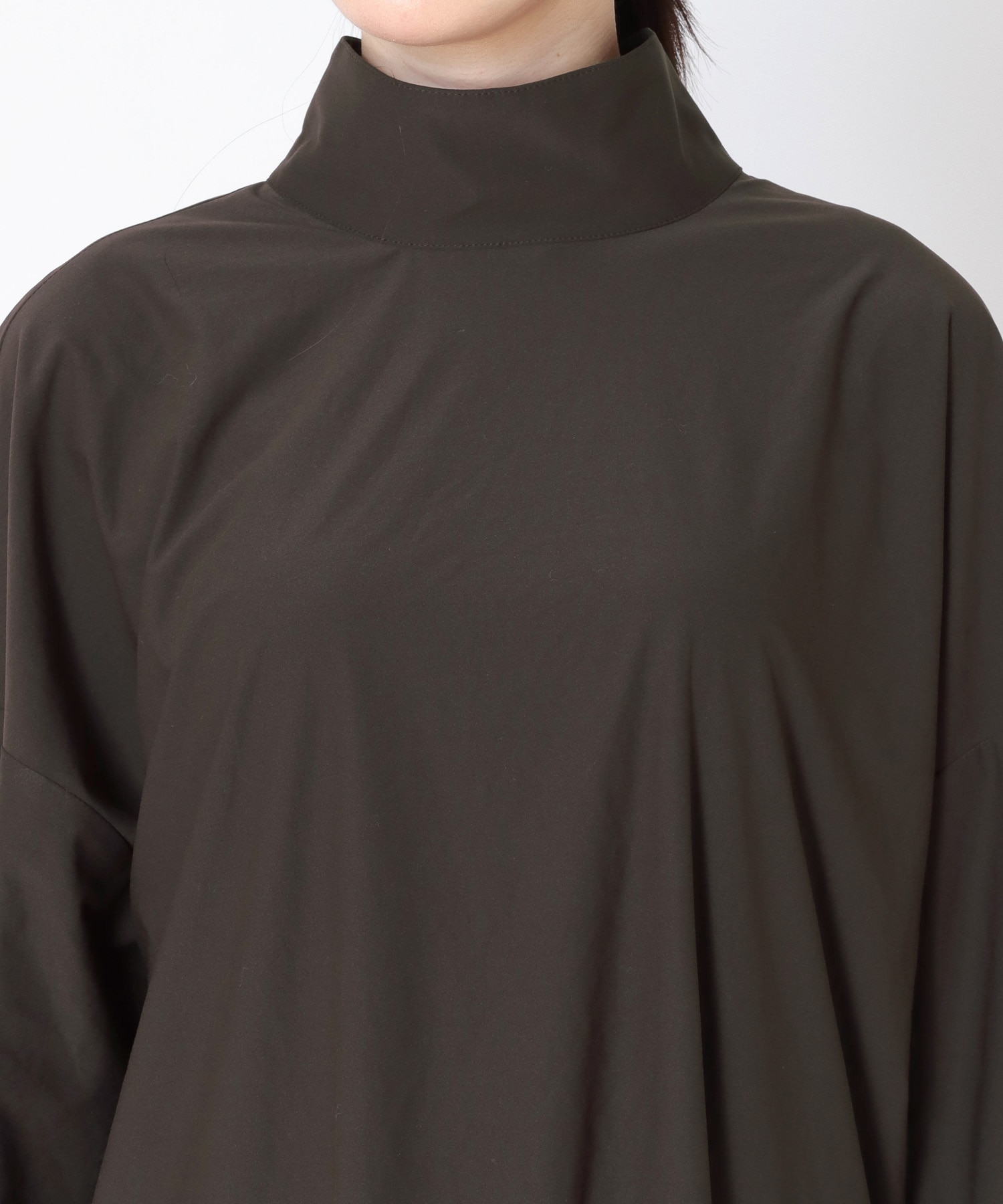 ＜B7＞powder jersey back design blouse